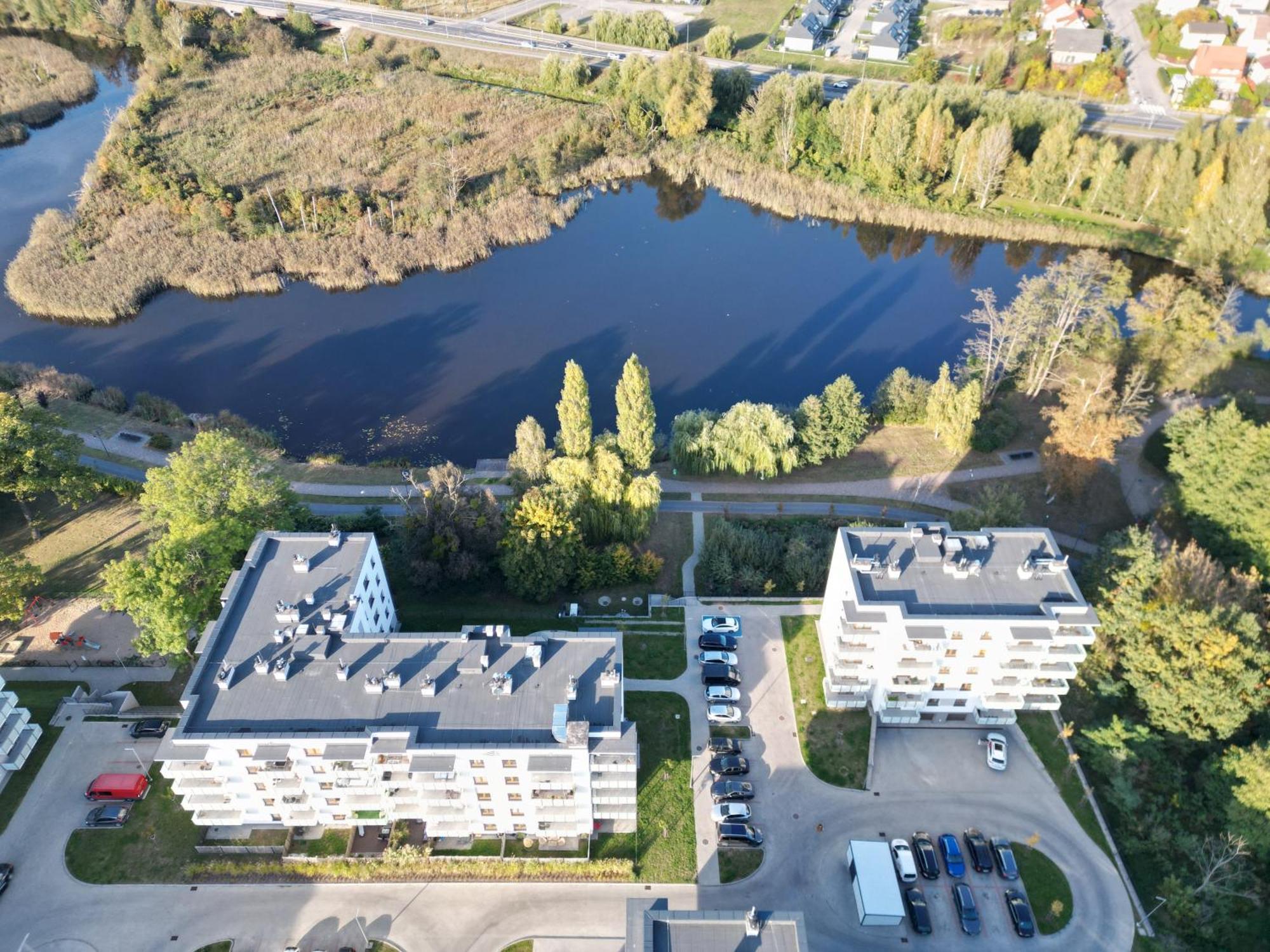 Over The River - Widok Na Rzeke, Przy Parku, Parking, Winda, Netflix I Max, Centrum Ilawa Exterior photo
